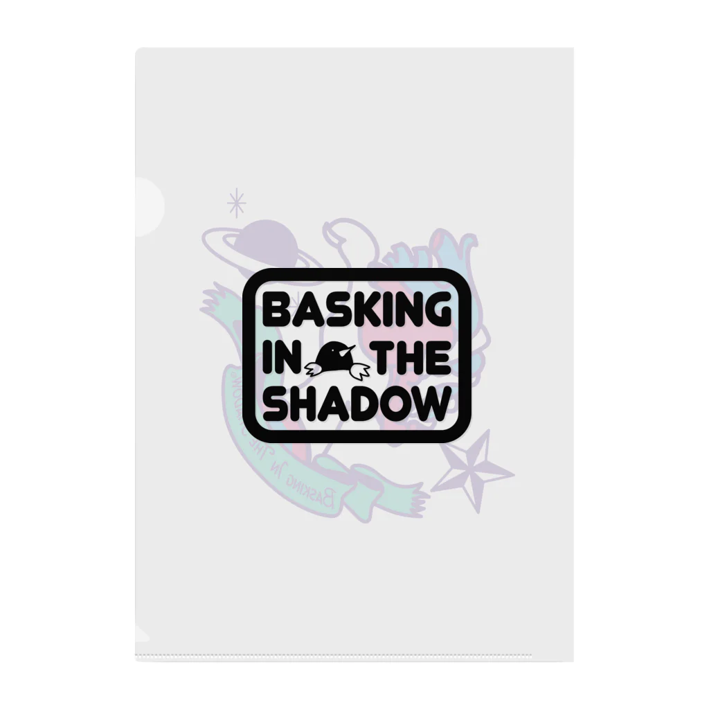 Basking In The Shadowのつかむ クリアファイル