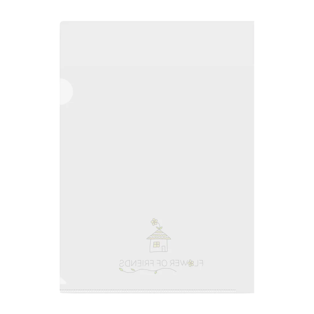 floweroffriendsのflower of friends Clear File Folder