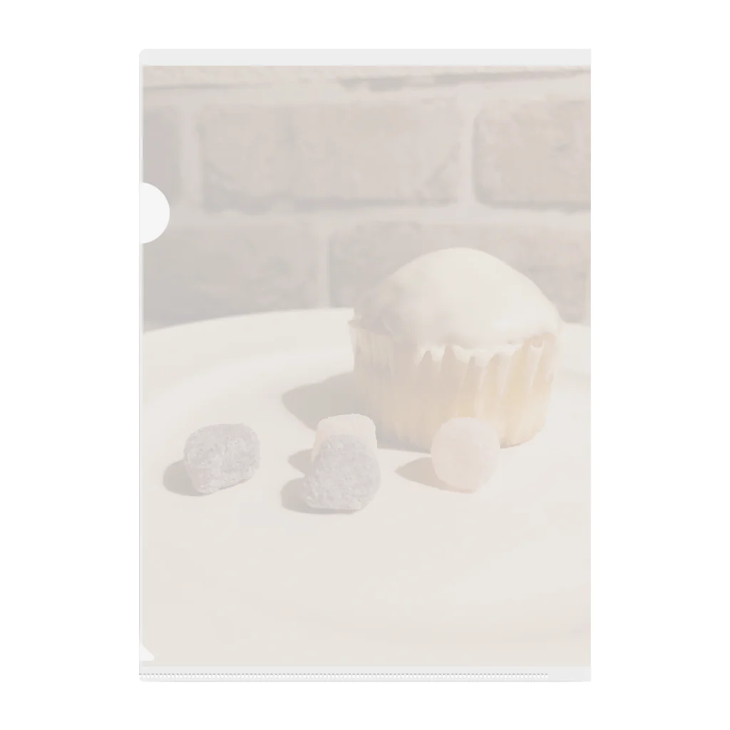 rukamoのカップケーキ🧁 Clear File Folder