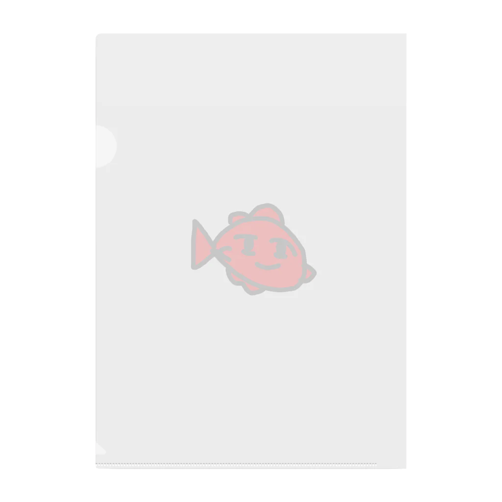 GAHAKUの画伯の金魚ちゃん Clear File Folder