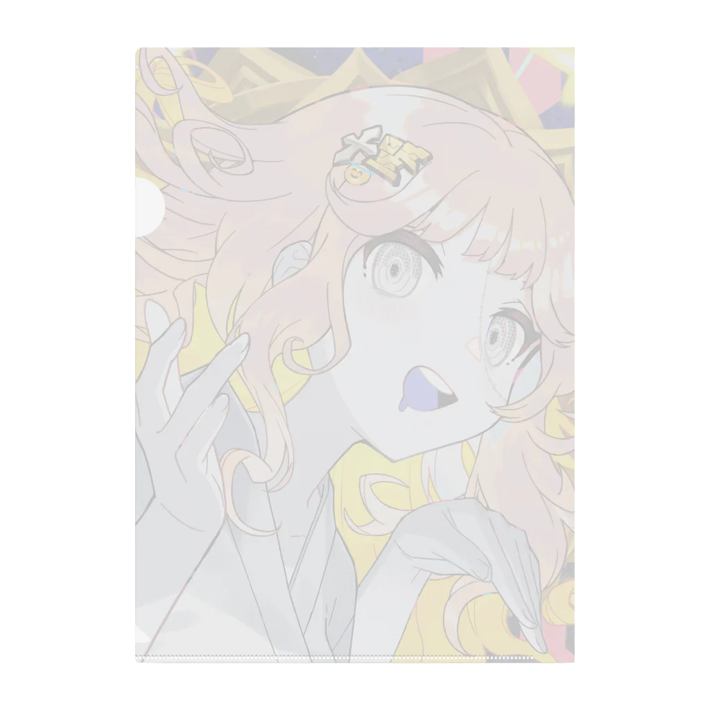 パム perm.35のMEGAMI #02520 おばけゾンビ娘グッズ Clear File Folder