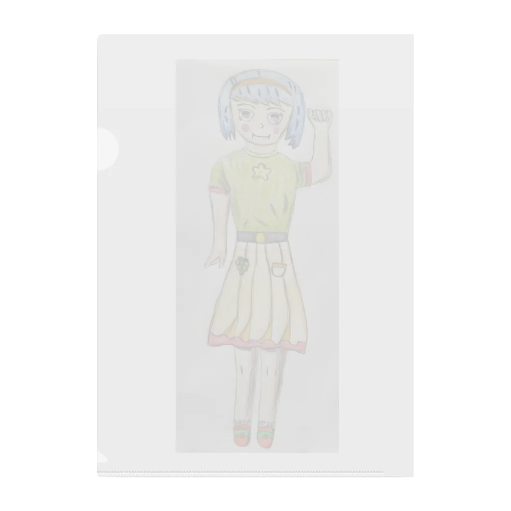 ソンエイのマスカットちゃん Clear File Folder