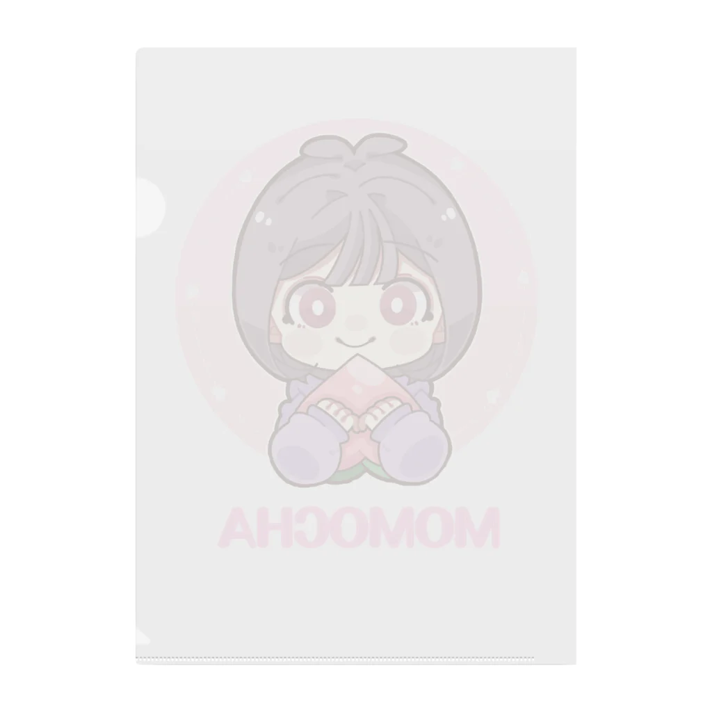 ももちゃ.*･ﾟのももちゃんグッズ Clear File Folder