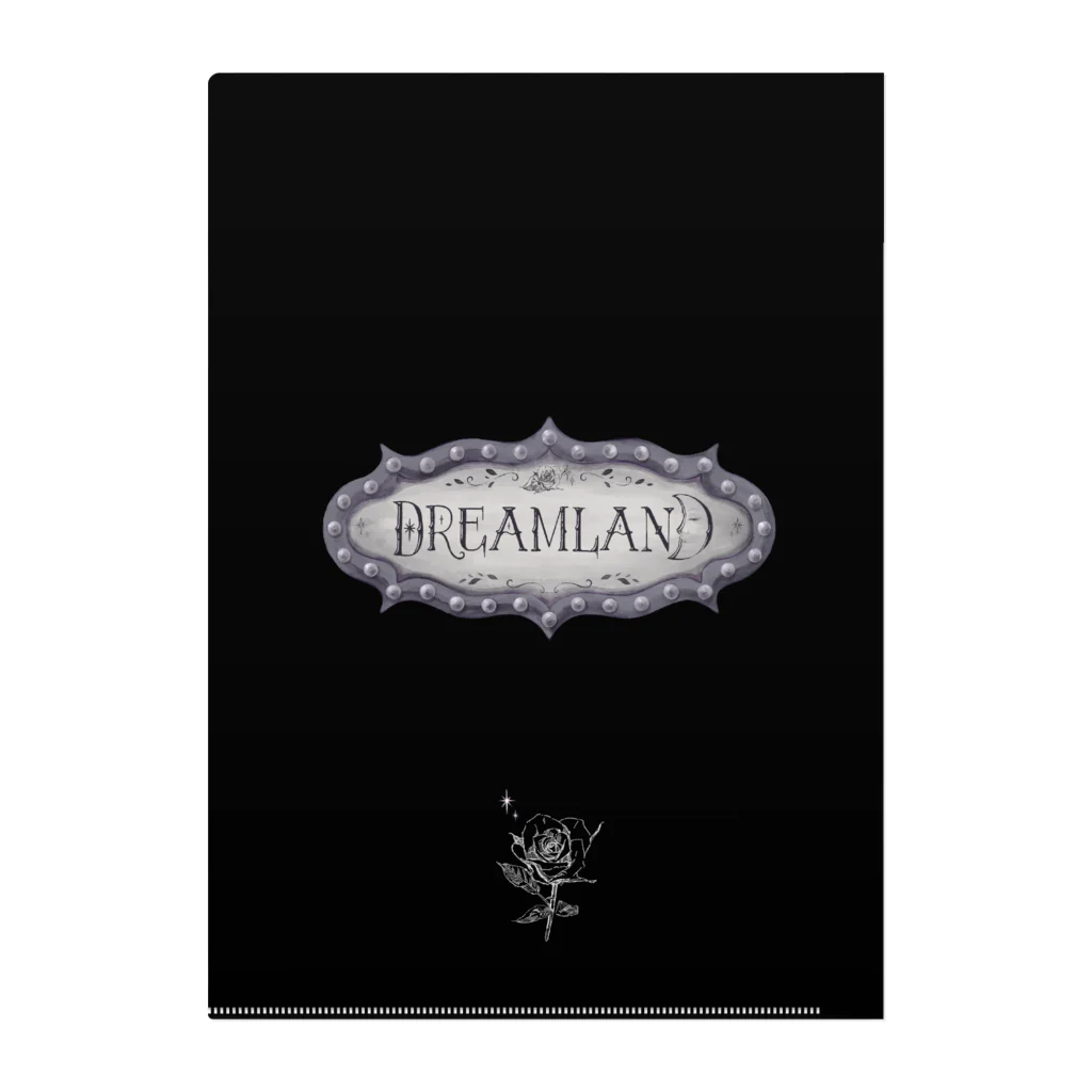 DREAMLANDのお土産屋のヘルタースケルターの想い出 Clear File Folder