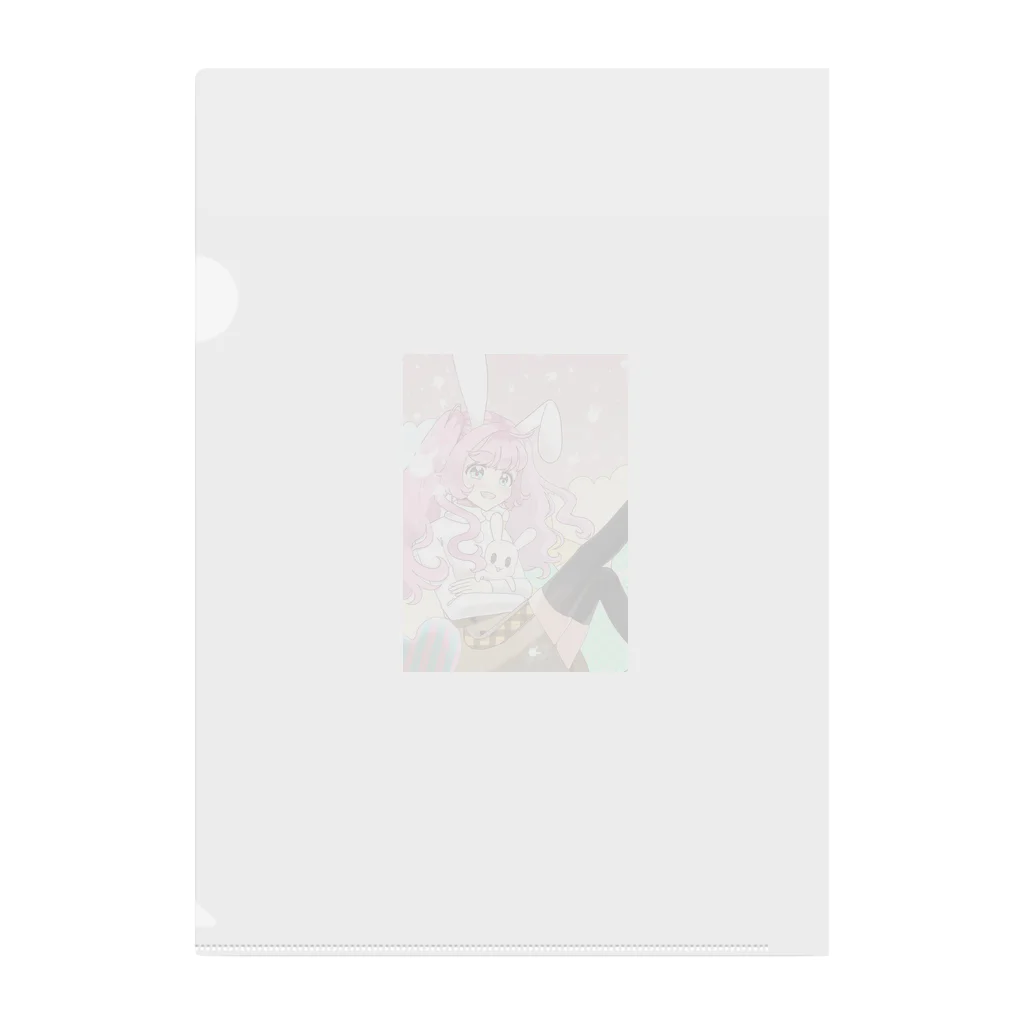 AILE江戸川のうさぎ2023 Clear File Folder