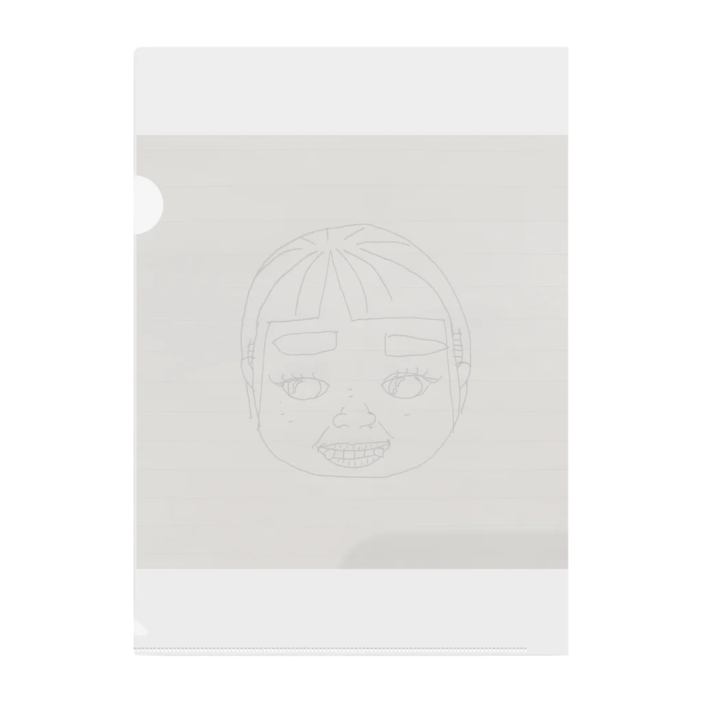 bB-Japanのにがおえ Clear File Folder