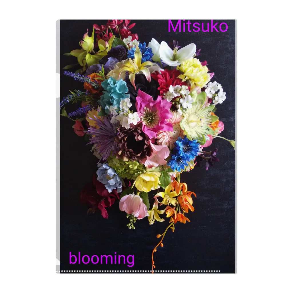 mitsukosfavoriteのblooming クリアファイル