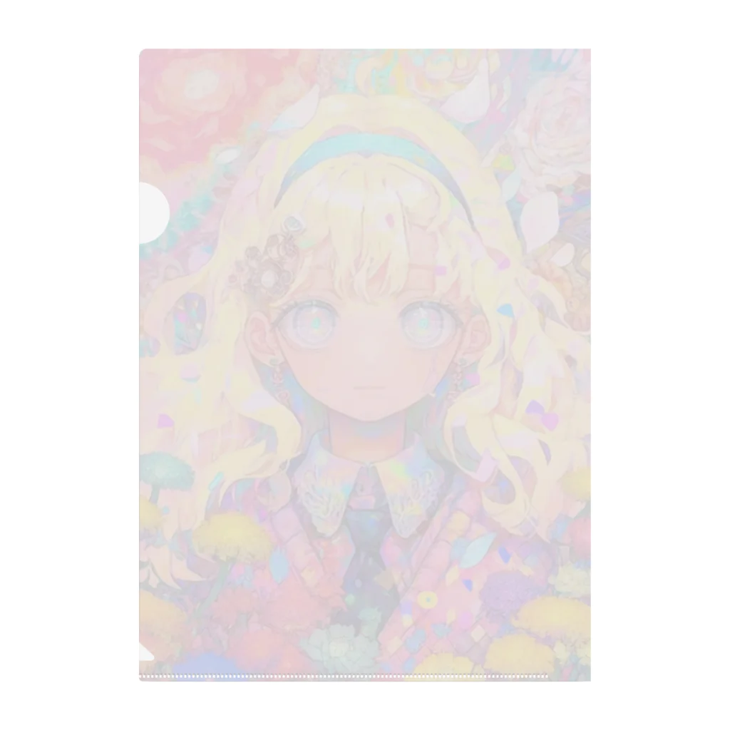 HimizuMenouの花に包まれた制服少女 Clear File Folder