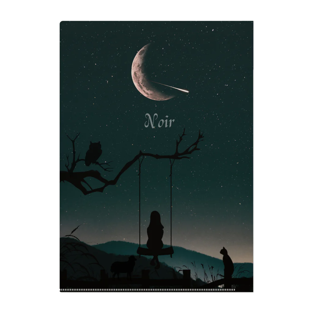 Atelier Promenade De ChatのNoir World  ~fantasy~ Clear File Folder