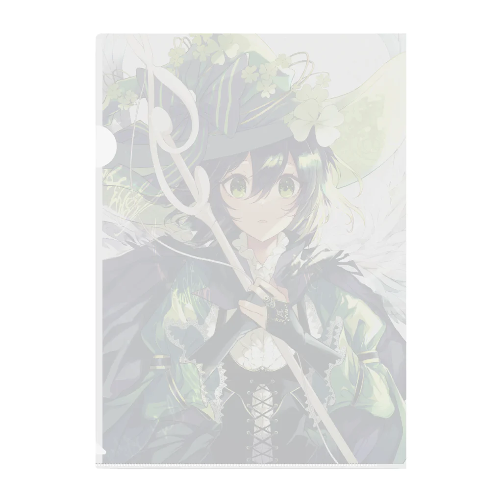 エミリー・クローバー🍀🐇の魔法使いの幸せ Clear File Folder