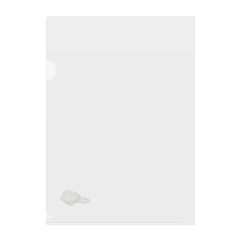 ミシシッピニオイガメの、こてちゃんの素早い こてちゃんのグッズ Clear File Folder