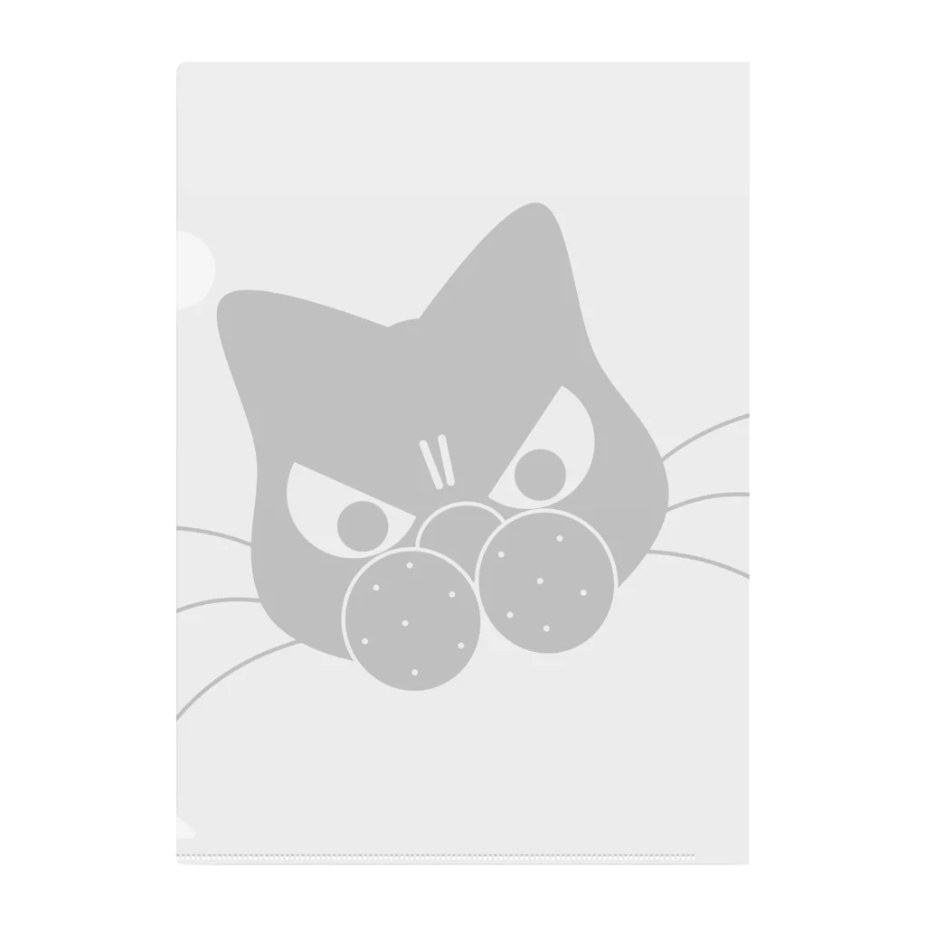 Suzutakaの守り猫 Clear File Folder