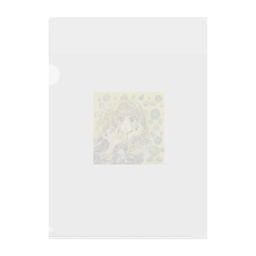 放課後屋のふぐ Clear File Folder