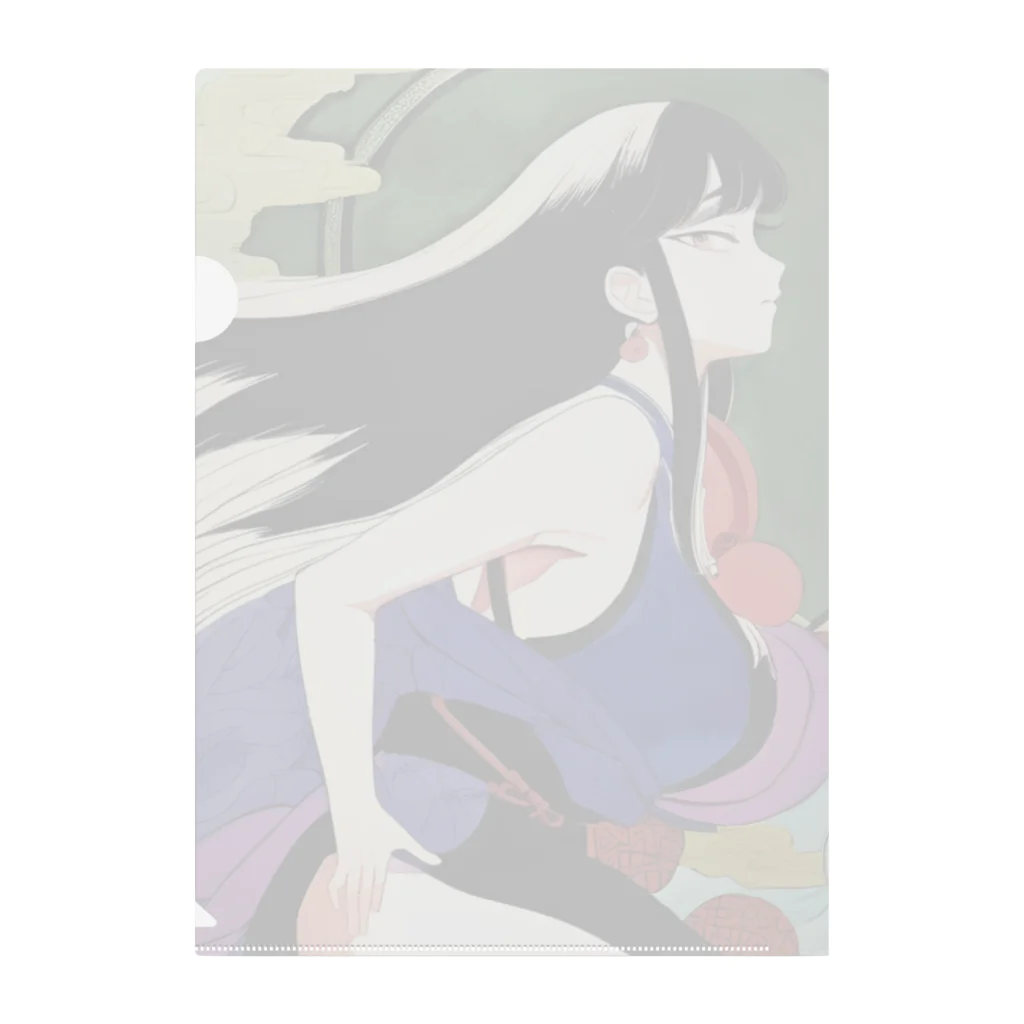 松姫の松姫オリジナルクリアファイル Clear File Folder