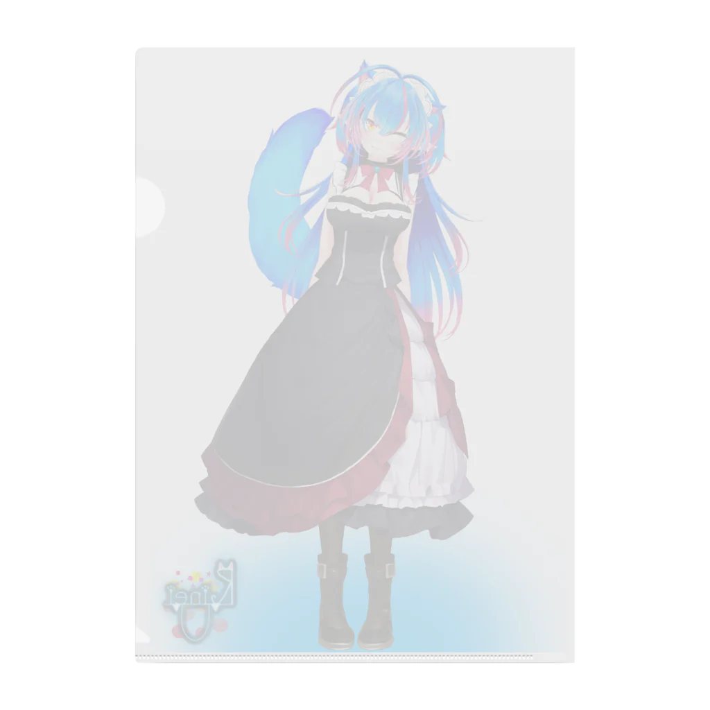 リネイル@Vtuber　のメイド服リネイル Clear File Folder