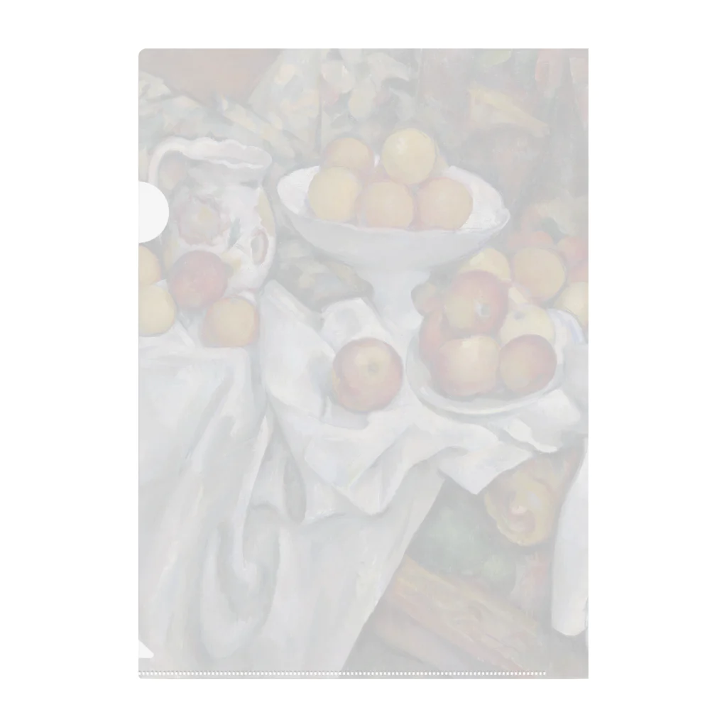 世界美術商店のリンゴとオレンジ / Apples and Oranges Clear File Folder