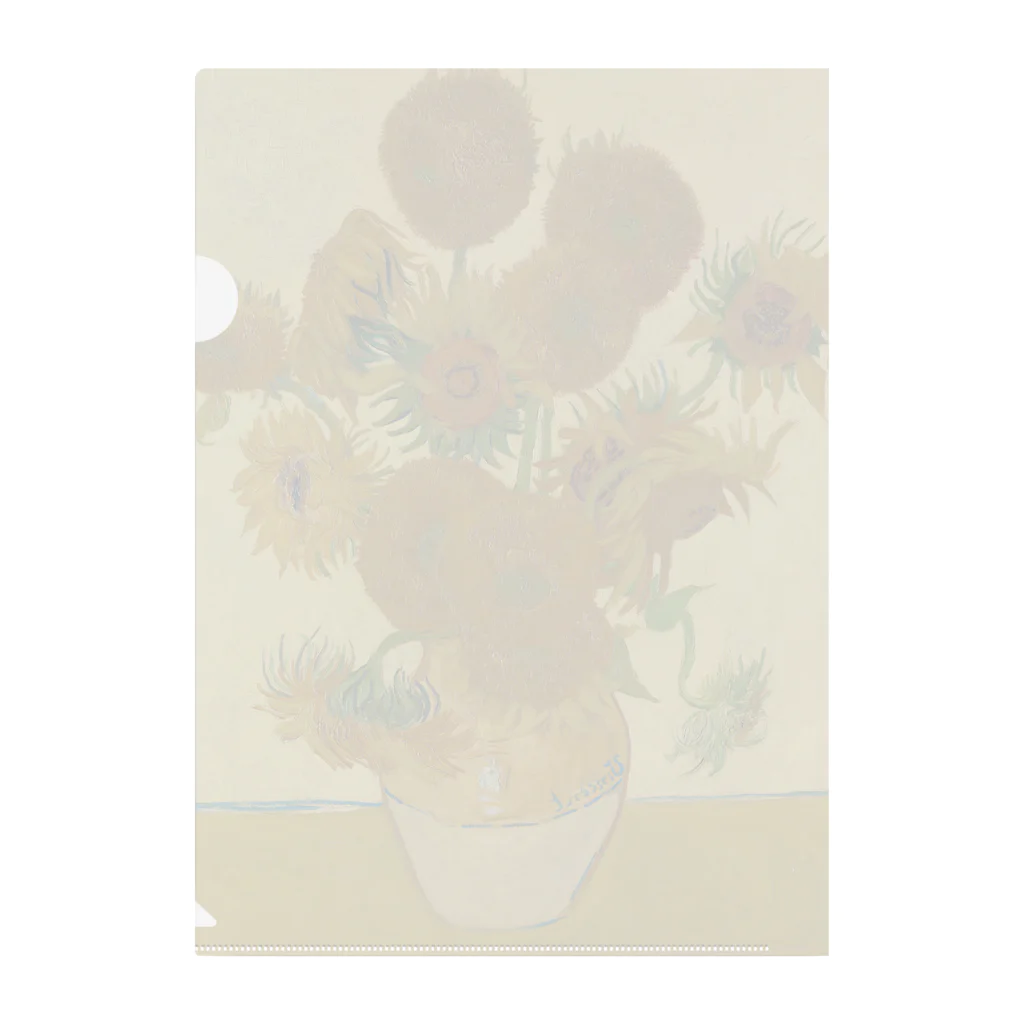 世界美術商店のひまわり / Sunflowers Clear File Folder