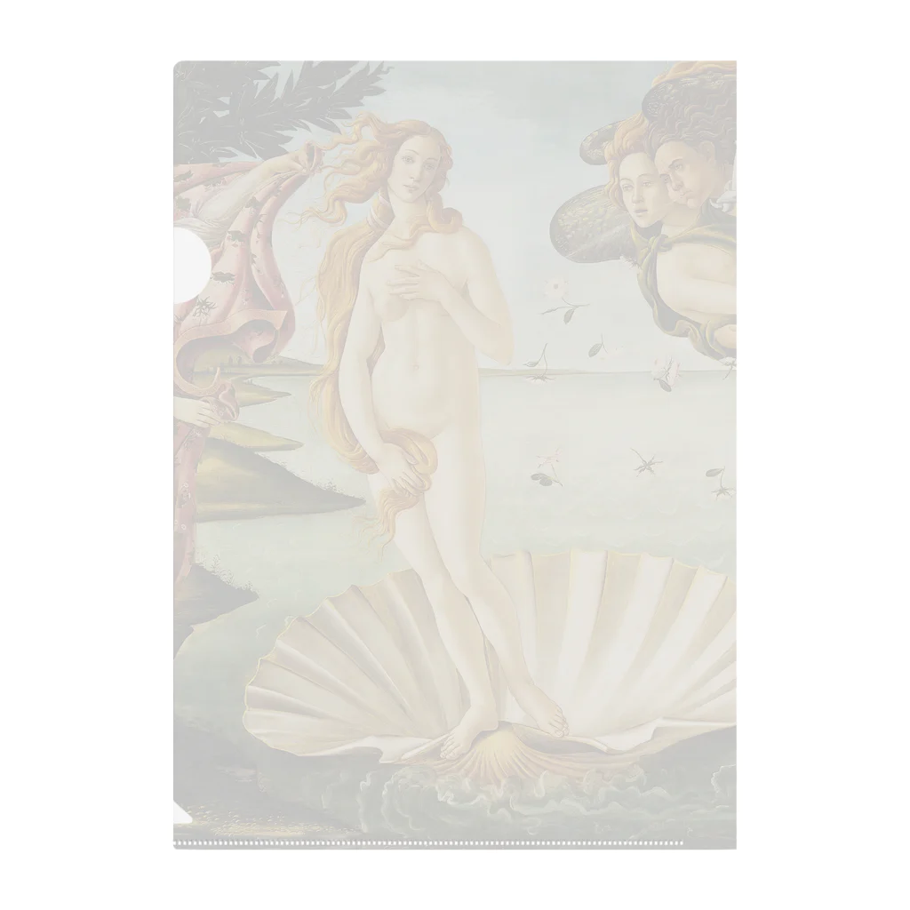 世界美術商店のヴィーナスの誕生 / The Birth of Venus クリアファイル