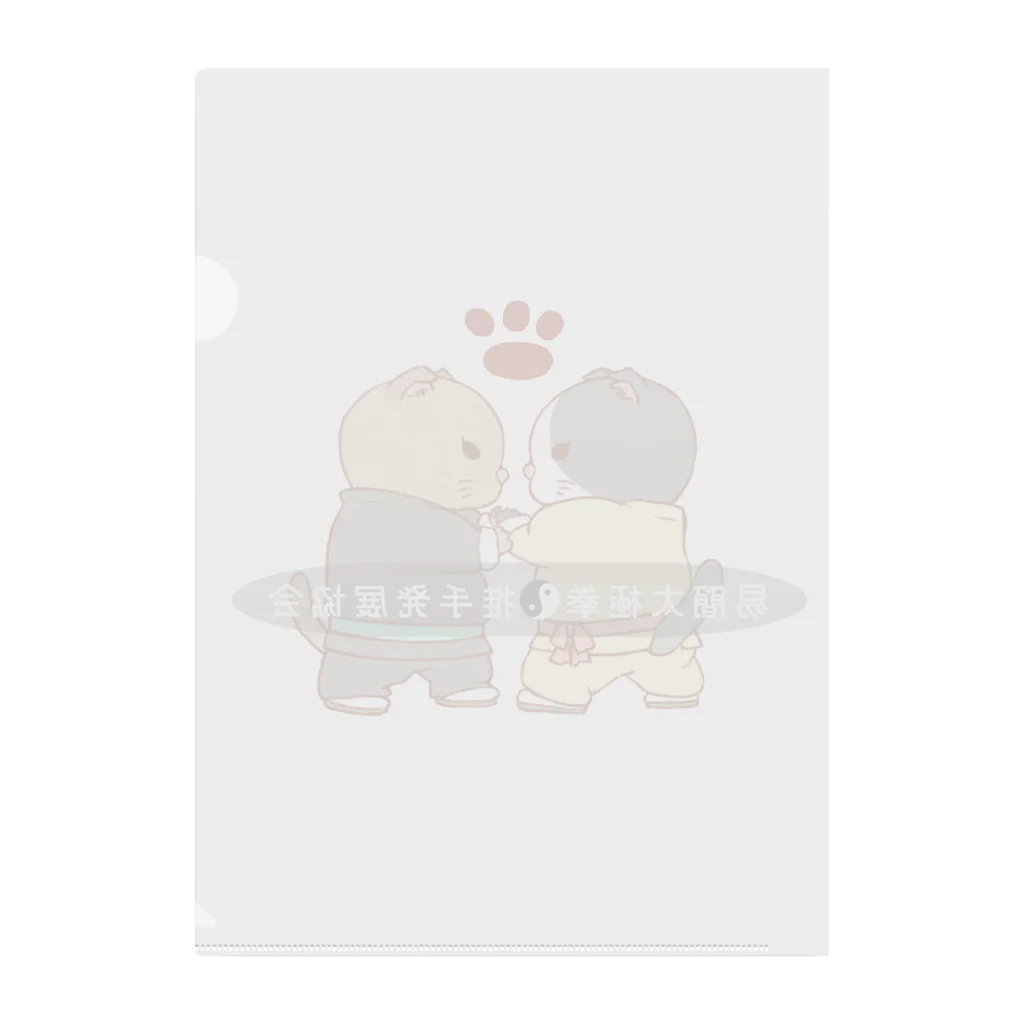 taiwanatyouの推手猫 Clear File Folder