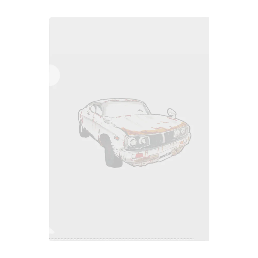 OLDMANのOLD CAR ⑥ Clear File Folder