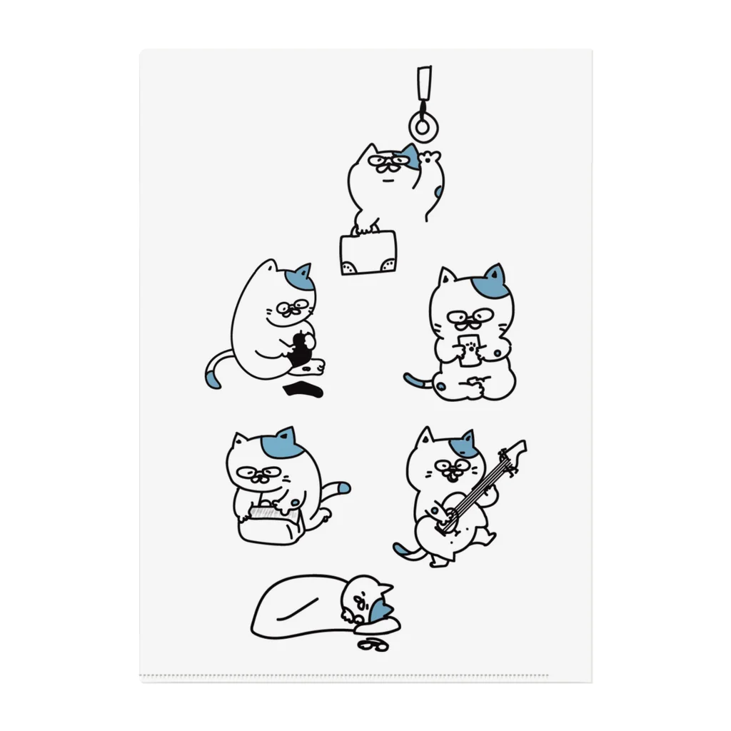 なかのなのかなの生活するねこ０２ Clear File Folder