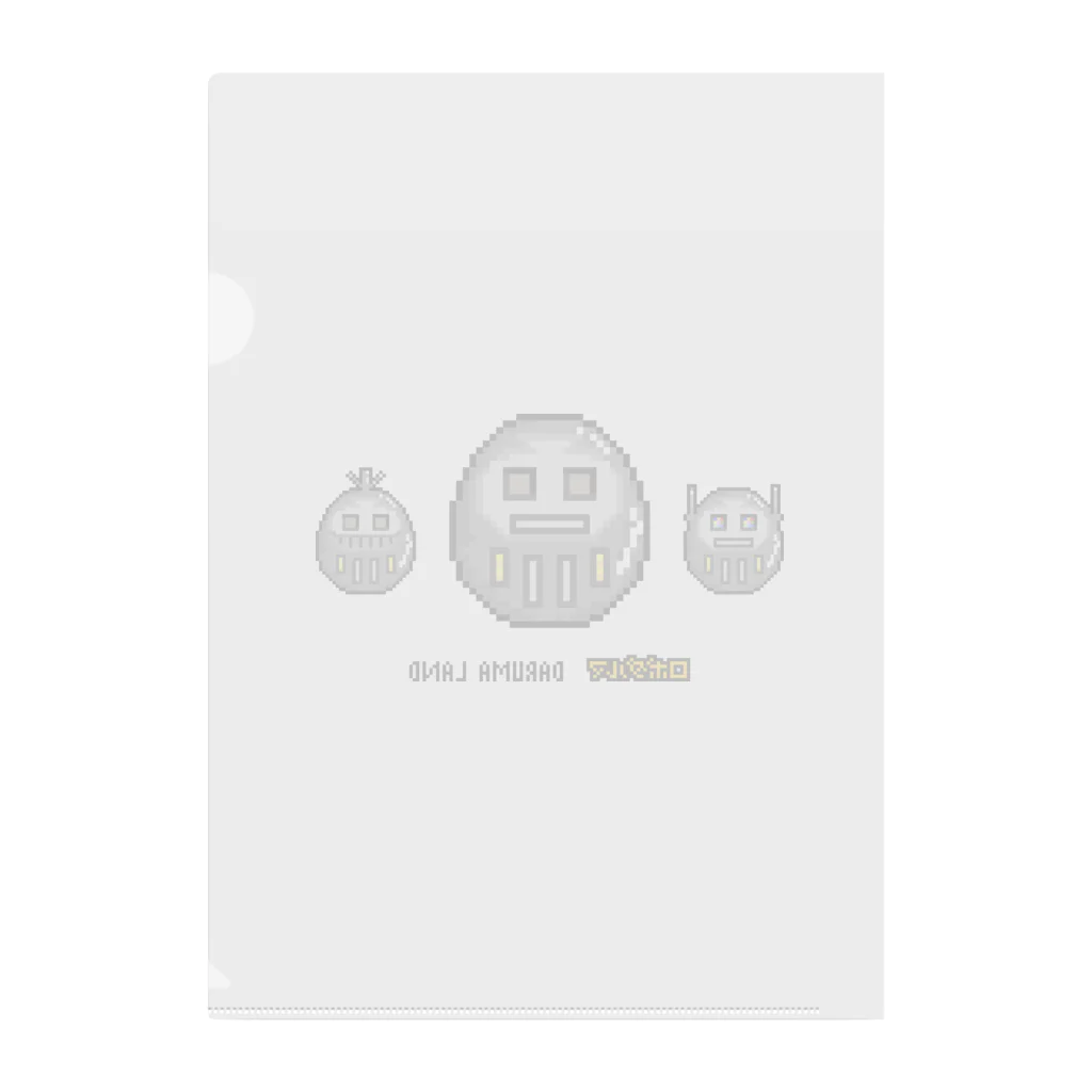 DARUMA_LANDのロボDaruma Clear File Folder