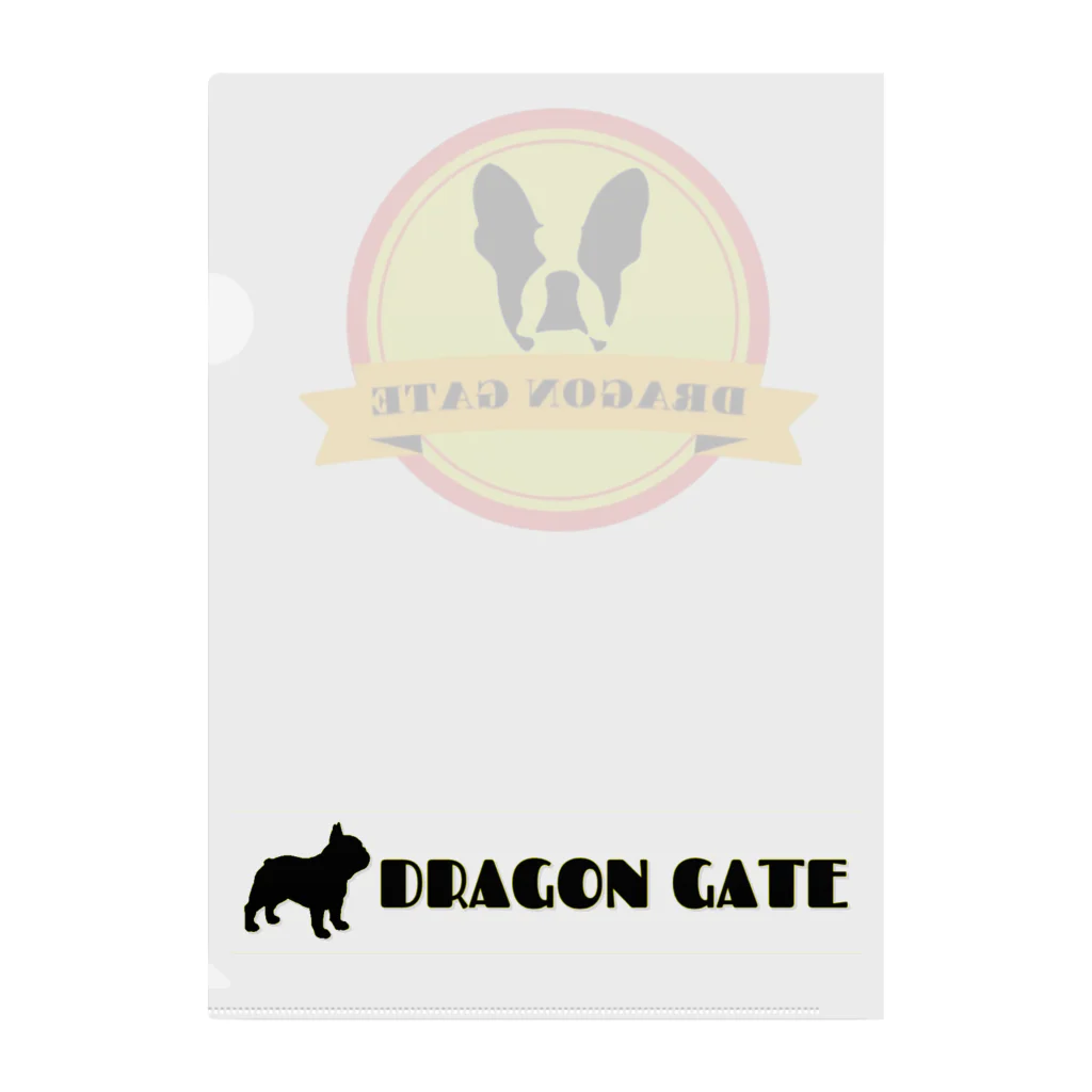 dragongateのDRAGON GATE goods Clear File Folder