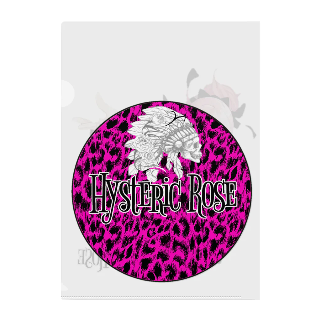 Bounty rose studio アパレルのHystericrose クレア Clear File Folder