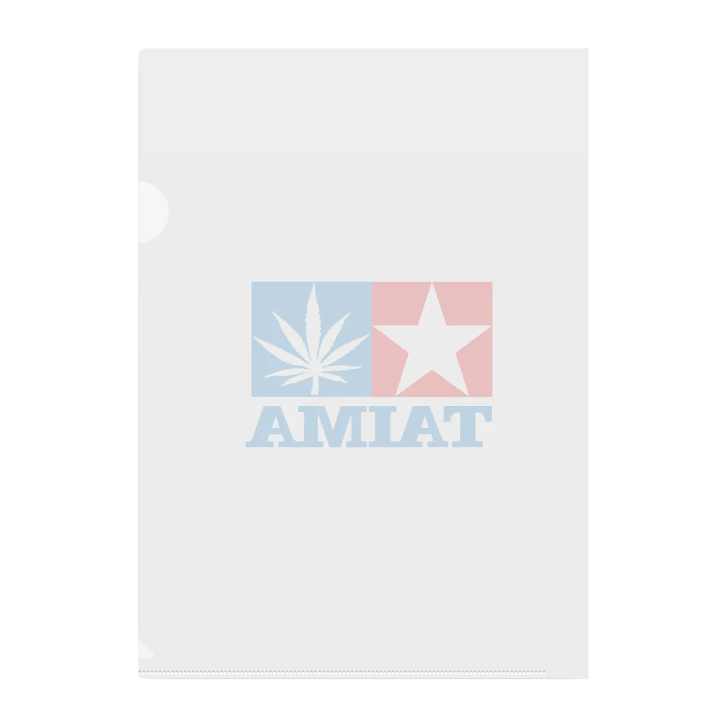 おもしろいTシャツ屋さんのTAIMA 大麻 大麻草 マリファナ cannabis marijuana Clear File Folder