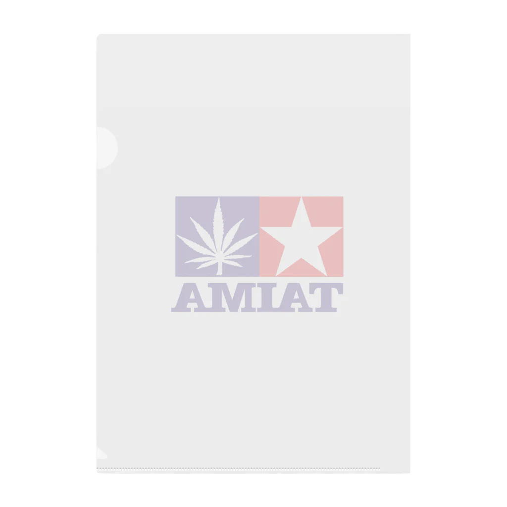 おもしろいTシャツ屋さんのTAIMA 大麻 大麻草 マリファナ cannabis marijuana Clear File Folder