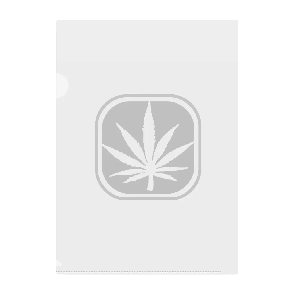 おもしろいTシャツ屋さんのTAIMA 大麻 大麻草 マリファナ cannabis marijuana Clear File Folder