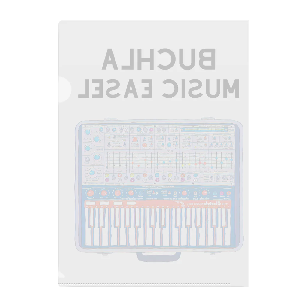 Vintage Synthesizers | aaaaakiiiiiのBuchla Music Easel Vintage Synthesizer クリアファイル