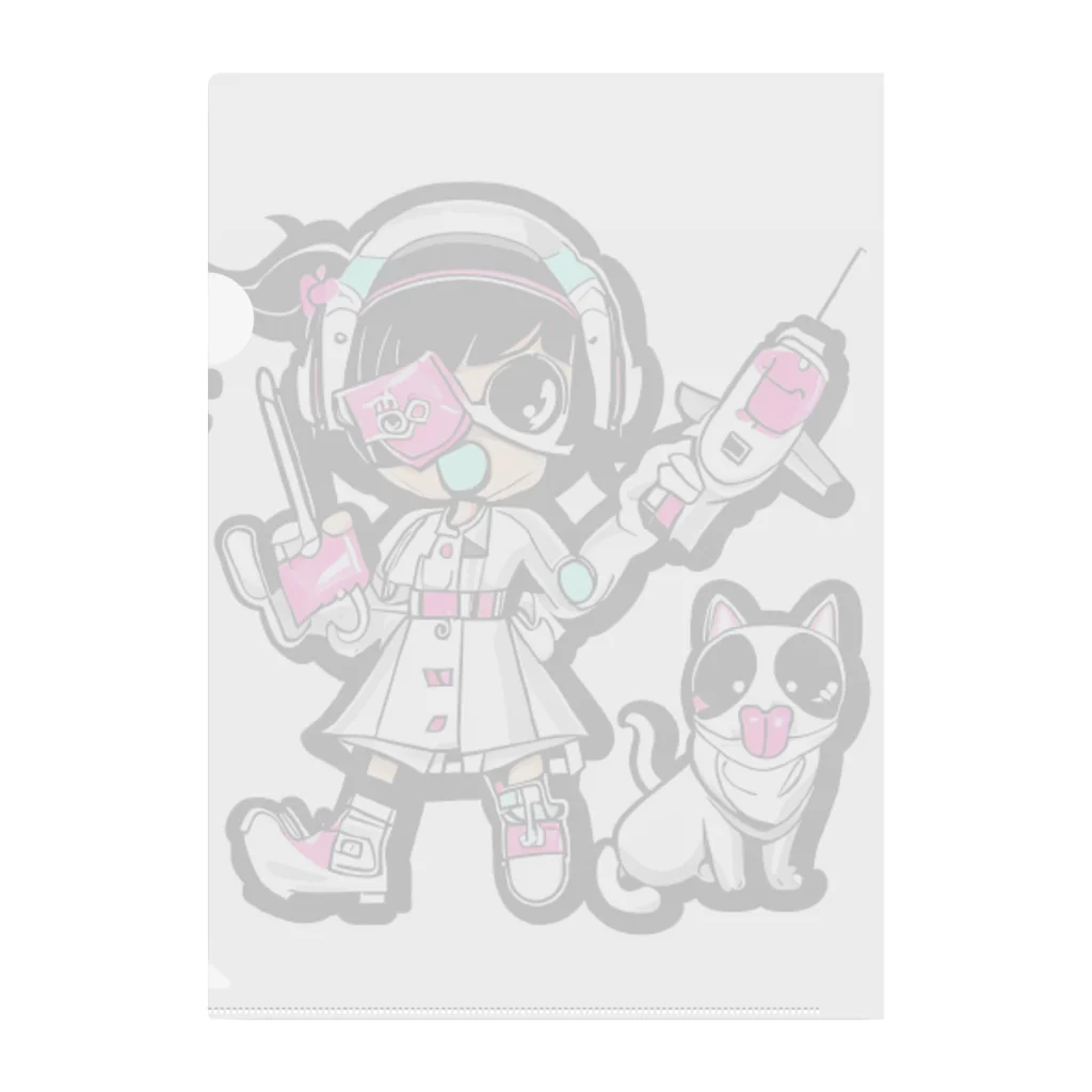 CuteCombatのCuteCombat_nurse(ナース)_ver.001 クリアファイル