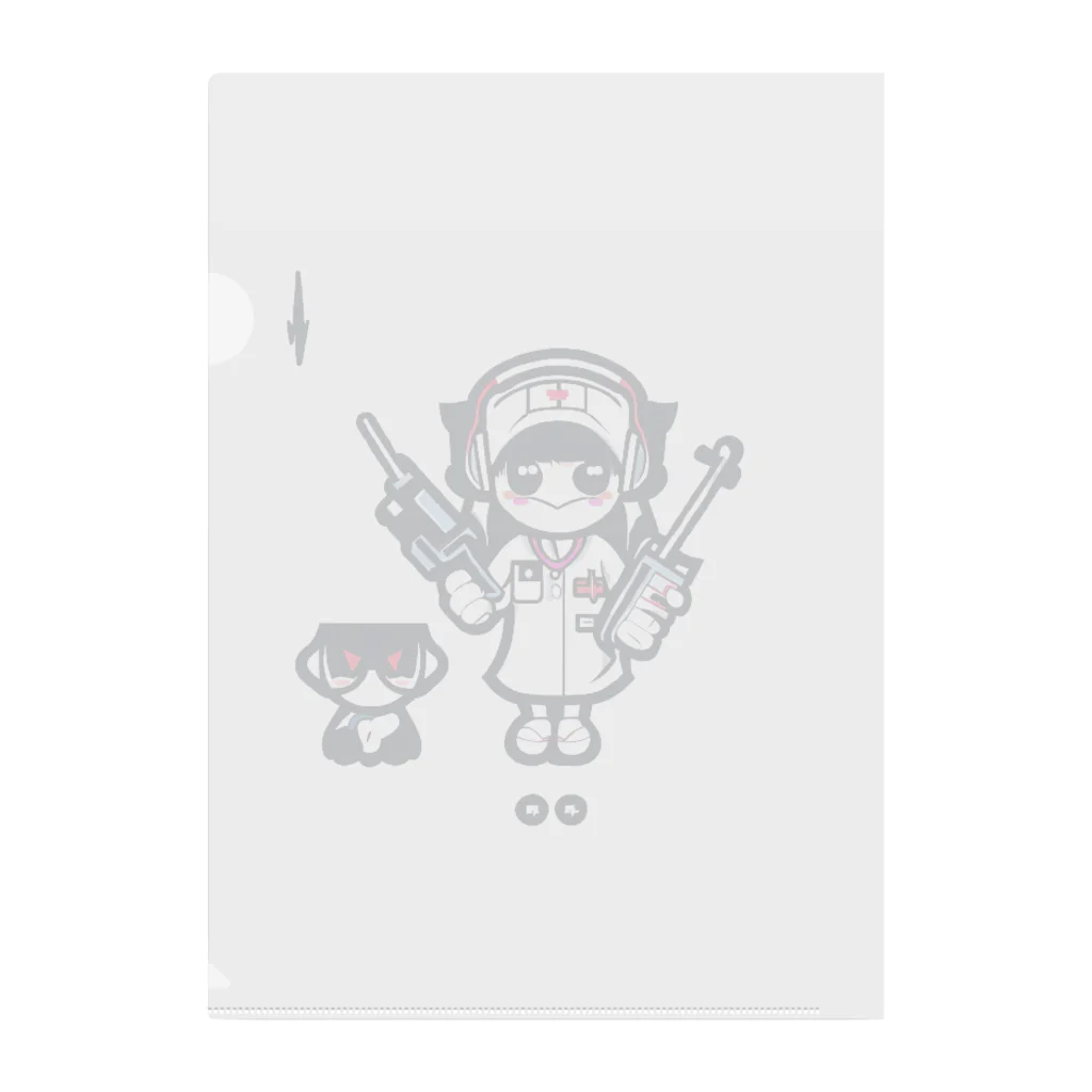 CuteCombatのCuteCombat_nurse(ナース)_ver.002 Clear File Folder