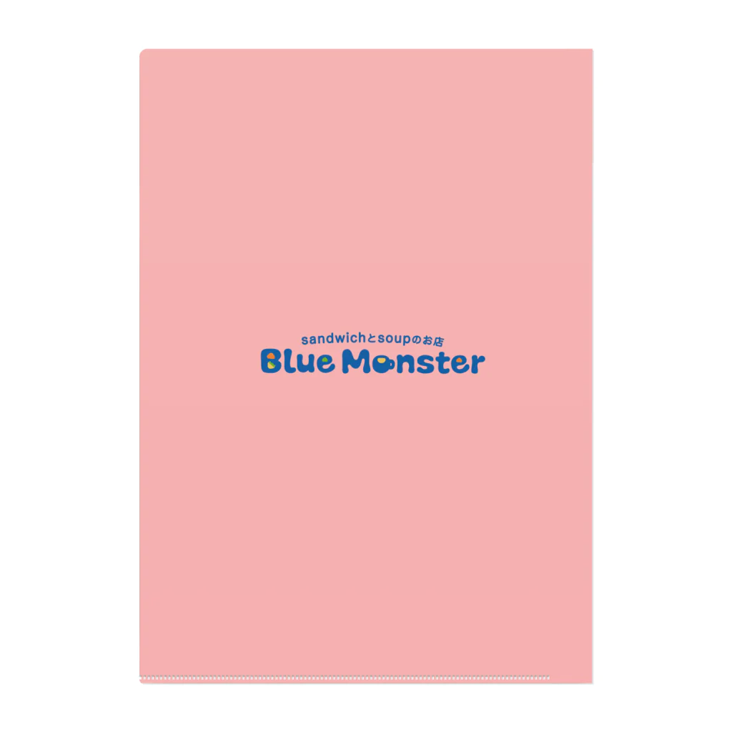 Blue Monsterのグッズのお店☺︎のポークと仲間たち🐷 クリアファイル