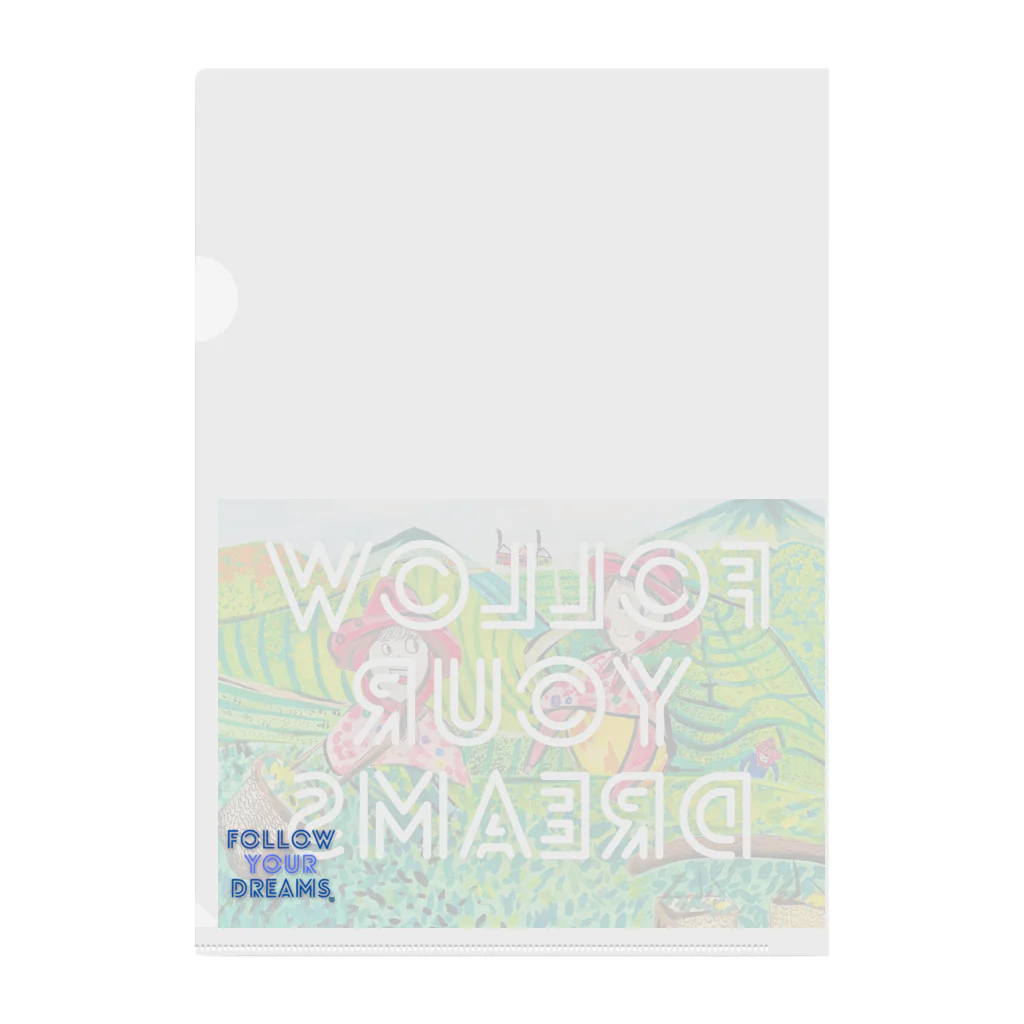GASCA ★ FOLLOW YOUR DREAMS ★ ==SUPPORT THE YOUNG TALENTS==の【夏】GASCA Winner Series Clear File Folder