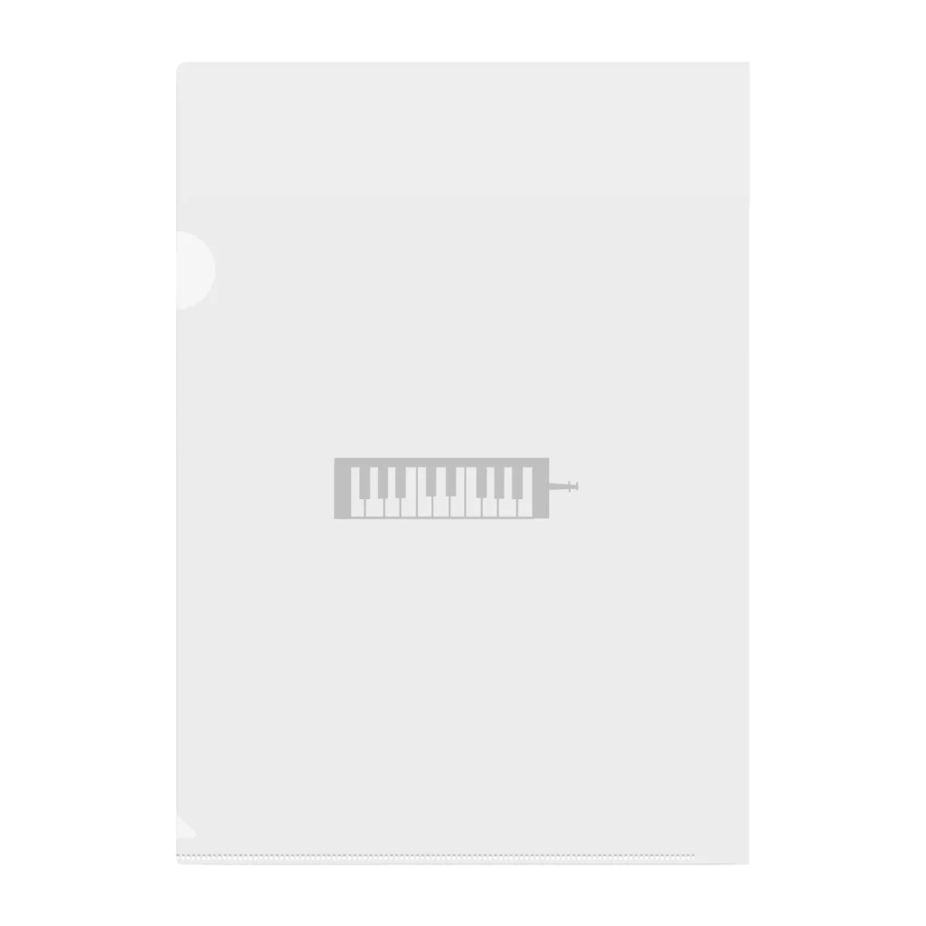 カンナ音楽工房の鍵盤ハーモニカ Clear File Folder