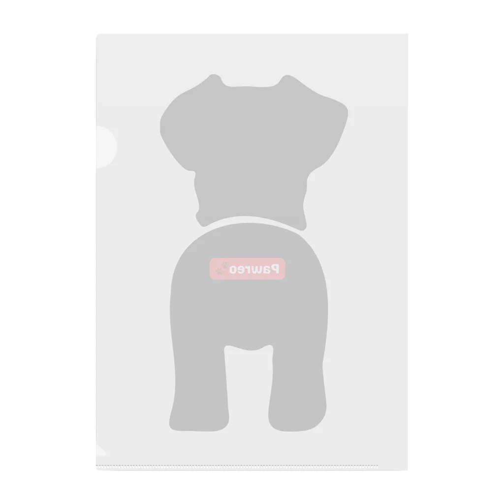 BarkingBeatsのPawreo🐾 ブラックコレクション Clear File Folder