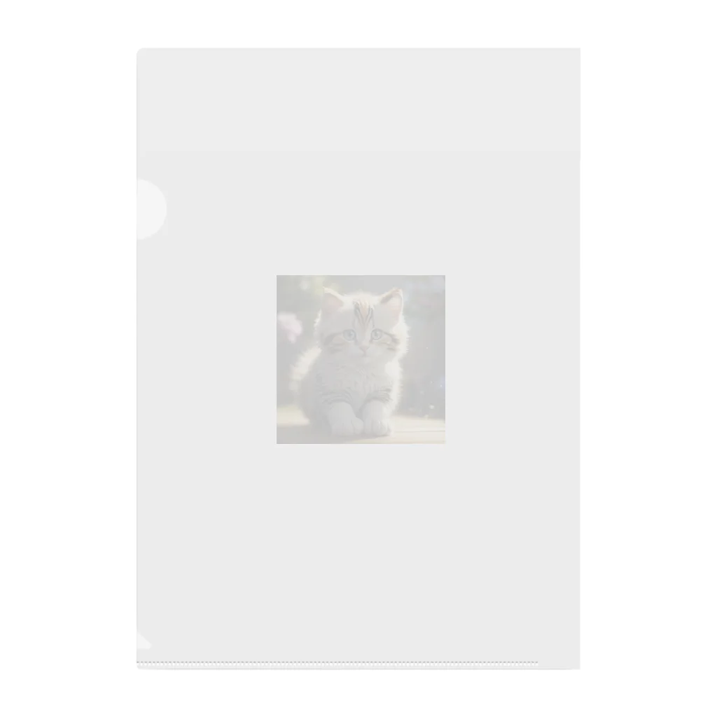 moonshine_fukurouの愛くるしい猫目線 Clear File Folder