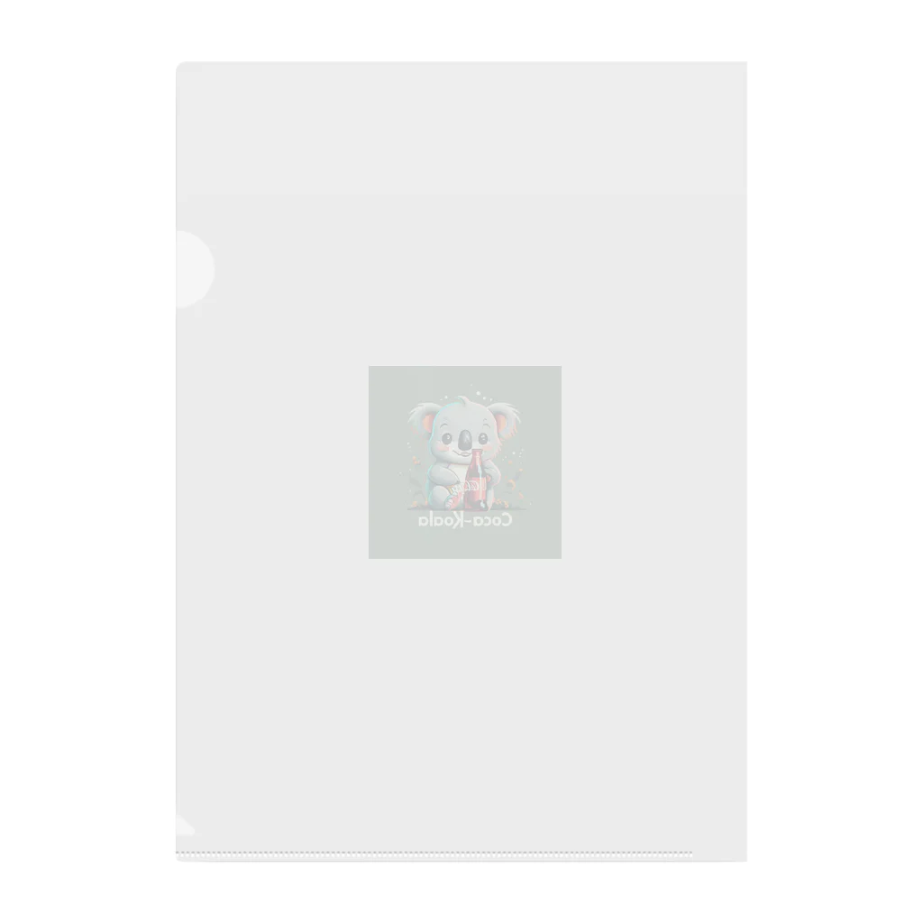 ノイトランナウェイのコカ・コアラ Clear File Folder