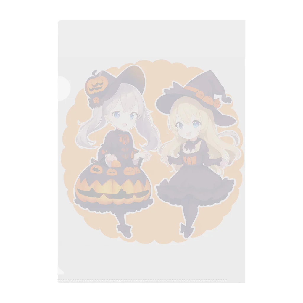 D.M@WORLDのハロウィンシスターズ クリアファイル