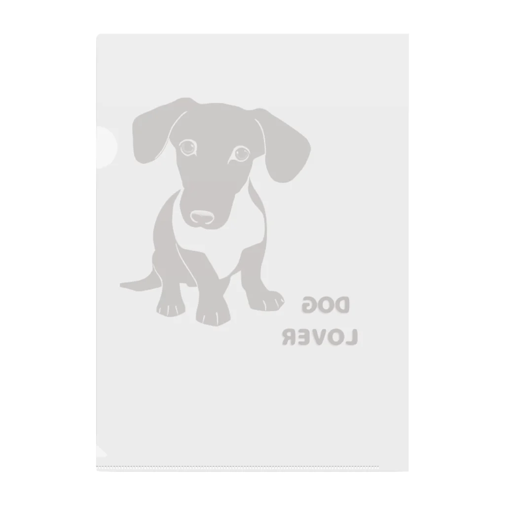 DOG LOVERのDOGLOVERのアイテム Clear File Folder