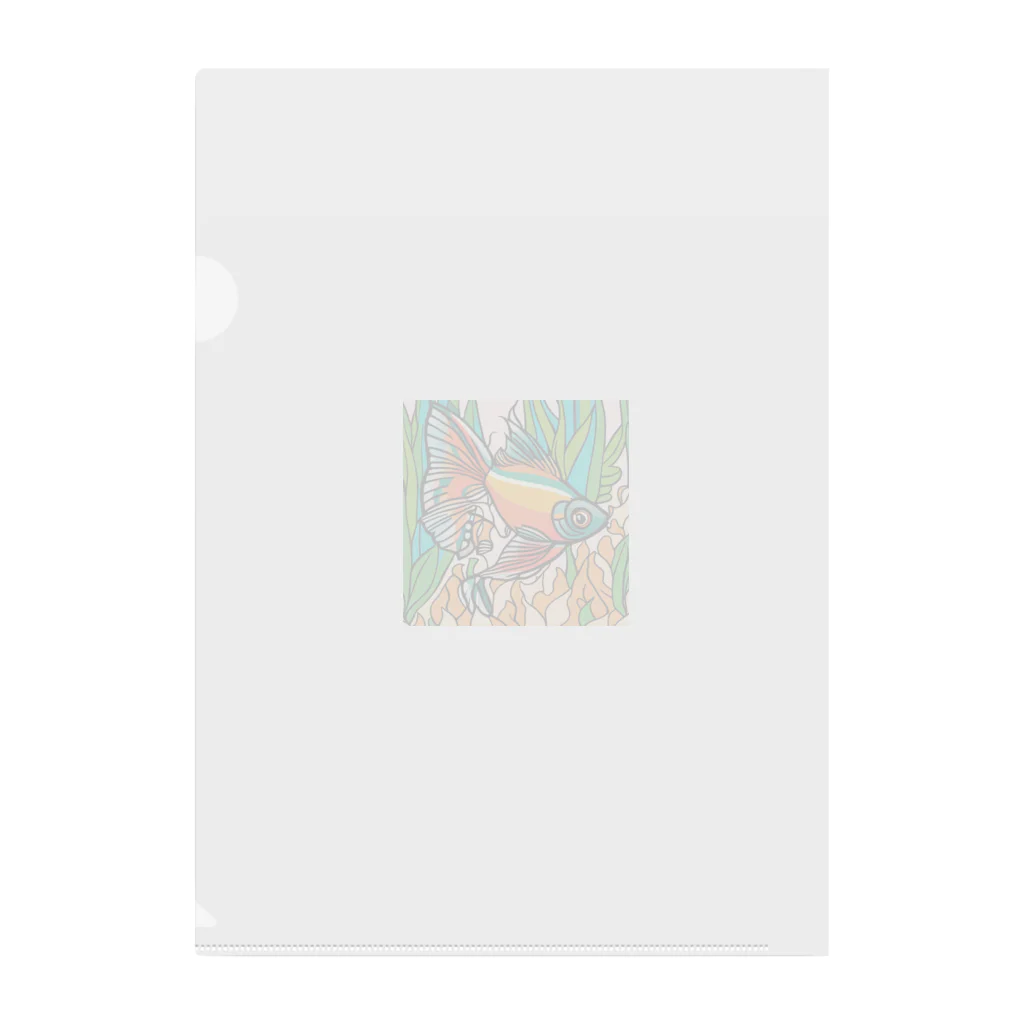 maoのアニメチックな魚 Clear File Folder