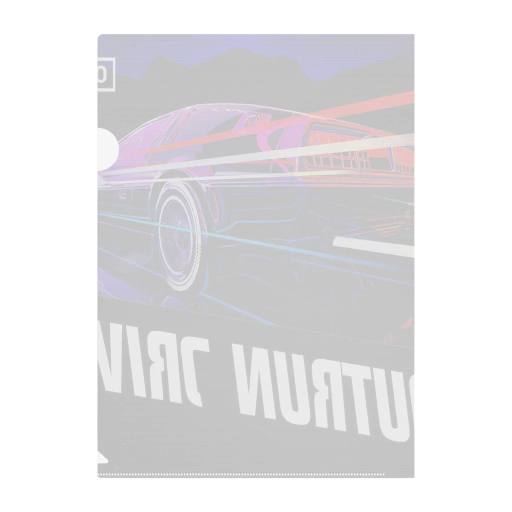 Smooth2000のOUTRUN DRIVE Clear File Folder