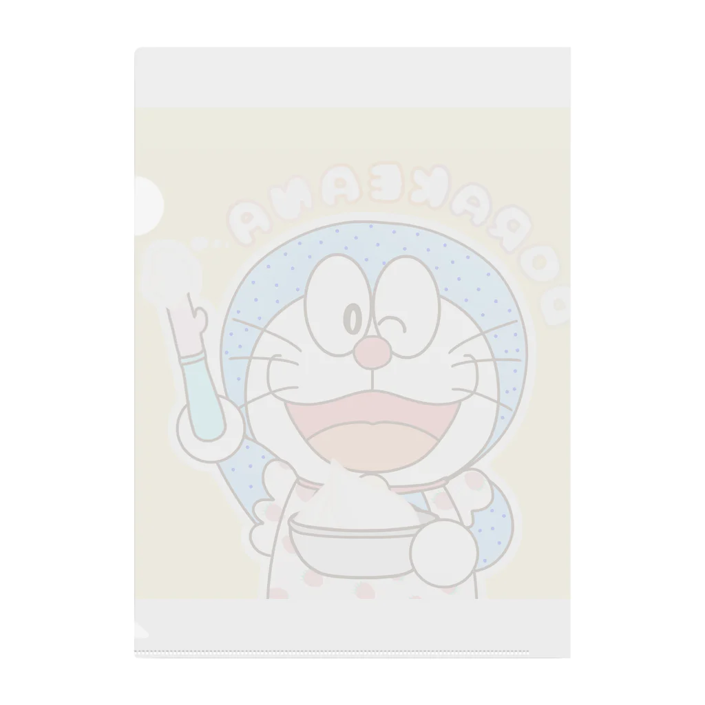 Re:makeのDORAKEANA Clear File Folder