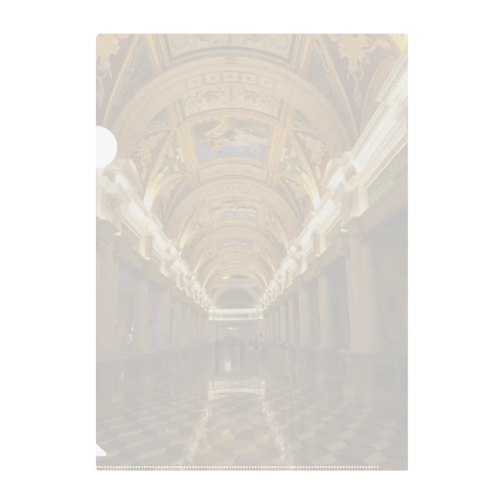 XIAO-12_15のヨーロッパ宮殿　豪華絢爛 Clear File Folder
