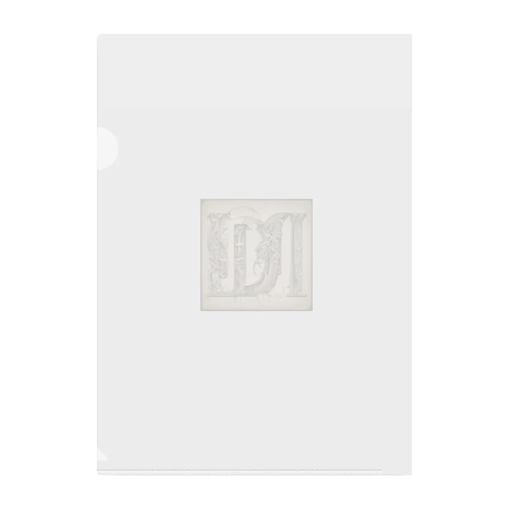 LEONの古代文字 Clear File Folder