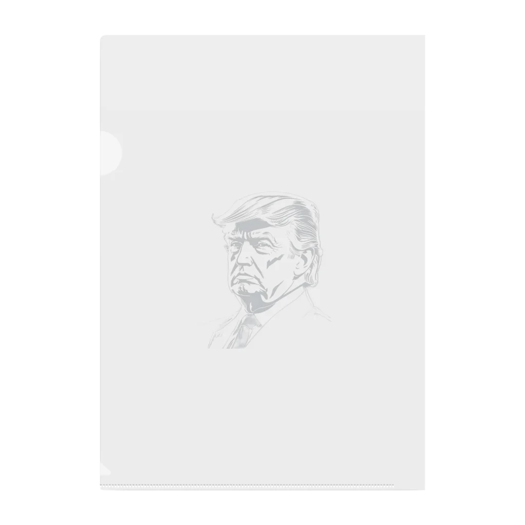 オフィスMiyazakiのトランプ大統領 Clear File Folder