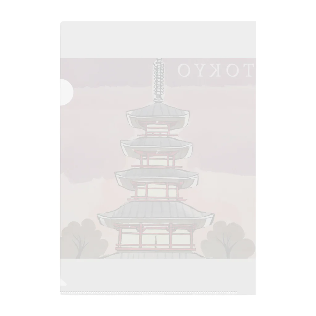 Japanの東京_03 Clear File Folder