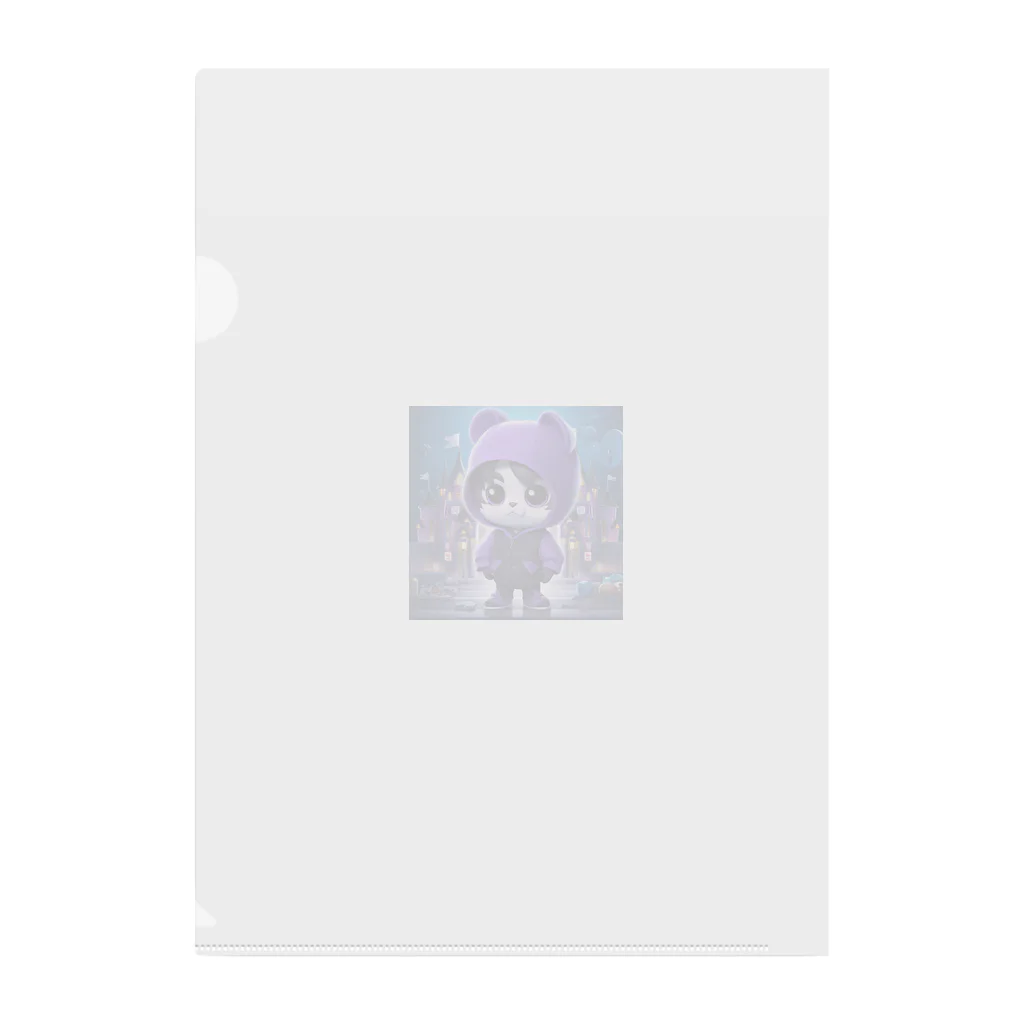 AIojisanのパンダのともくん Clear File Folder